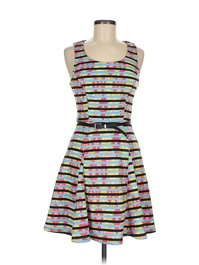 Pre-owned My Michelle Cocktail Dress In Green
