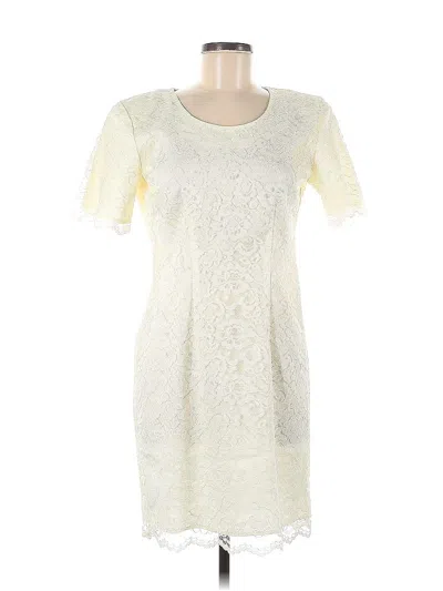 Pre-owned My Michelle Cocktail Dress In Ivory