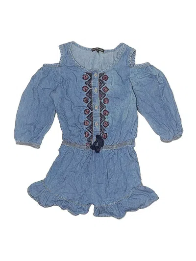 Pre-owned My Michelle Kids' Dress In Blue