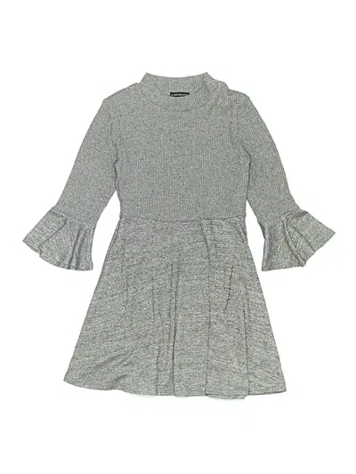 Pre-owned My Michelle Kids' Dress In Gray