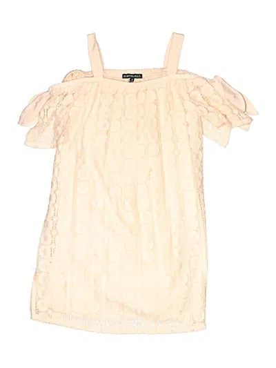 Pre-owned My Michelle Kids' Dress In White