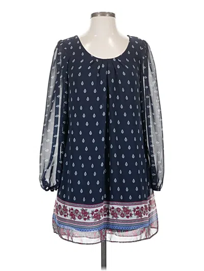 Pre-owned My Michelle Kimono In Blue