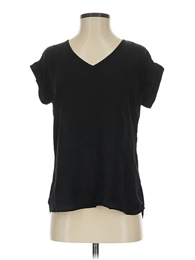 Pre-owned My Michelle Short Sleeve Top Black V-neck Tops