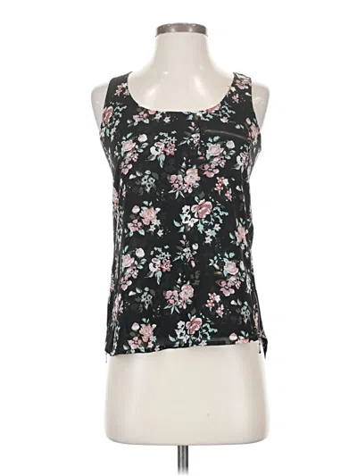 Pre-owned My Michelle Sleeveless Blouse In Black