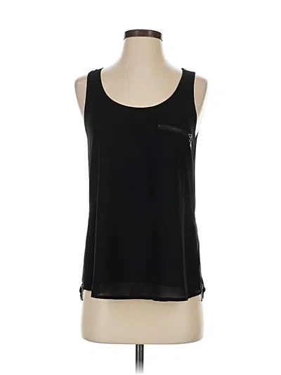 Pre-owned My Michelle Sleeveless Top Black Scoop Neck Tops