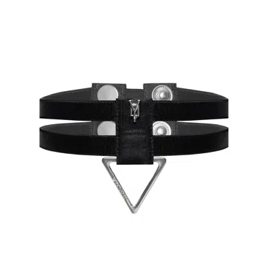 My Mokondo Women's Black Double Ars Chocker Necklace