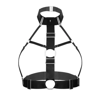 My Mokondo Women's Black Leo Bra Strap Harness