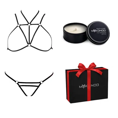My Mokondo Women's Black Simple Desire: Valentine's Gift Set