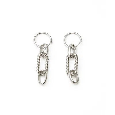 My Mokondo Women's Silver Ava Earrings