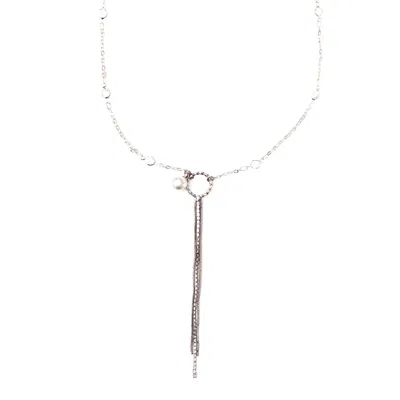 My Mokondo Women's Silver Sirius Pendant With Pearl