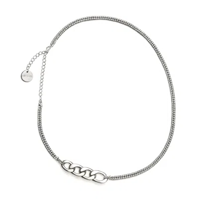 My Mokondo Women's Solea Silver Chocker
