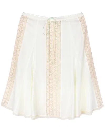 My Mum Made It Aurelie Skirt In White