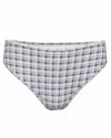 My Mum Made It Breeze Bikini Briefs In Faded Blue Check