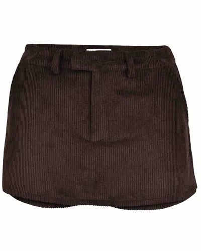 My Mum Made It Cord Skort In Chocolate