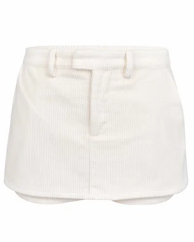 My Mum Made It Cord Skort In Cream