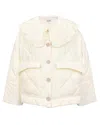 My Mum Made It Darcy Frill Jacket In Cream