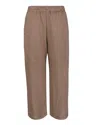 My Mum Made It Fleece Lounge Pant In Oak Stripe