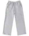 My Mum Made It Frill Fleece Lounge Pants In Gray