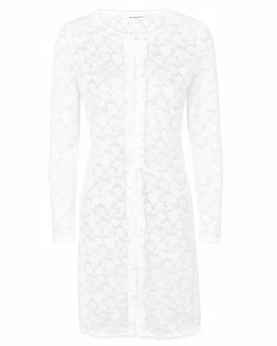 My Mum Made It Lace Cover-up In White