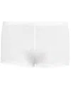 My Mum Made It Lace Knit Micro Shorts In White