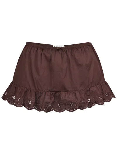 My Mum Made It Lace Mini Skirt