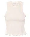 My Mum Made It Lace Tank In Sorbet