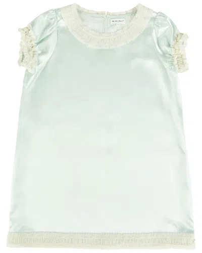 My Mum Made It Lace-trim Daydream Dress In Green