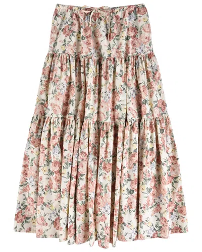 My Mum Made It Layered Maxi Skirt In Green