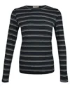 My Mum Made It Long Sleeve Top In Sea Stripe