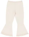 My Mum Made It Mini Lace Knit Pant In White