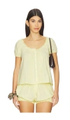 My Mum Made It Morning Blouse In Yellow