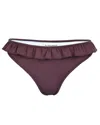 My Mum Made It Petunia Swim Briefs In Chocolate Cherry