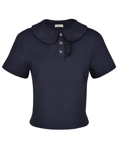 My Mum Made It Polo Top In Navy