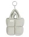 My Mum Made It Puffer Mini Keychain Bag In Moon