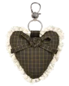 My Mum Made It Rosette Heart Keychain