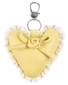 My Mum Made It Rosette Heart Keychain In Yellow