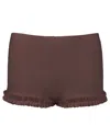 My Mum Made It Ruffle Beach Shorts