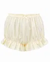 My Mum Made It Sheer Bloomer Shorts In Lemon