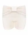 My Mum Made It Sweet Bow Shorts In Sand