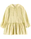 My Mum Made It Tiered Collar School Dress In Orange