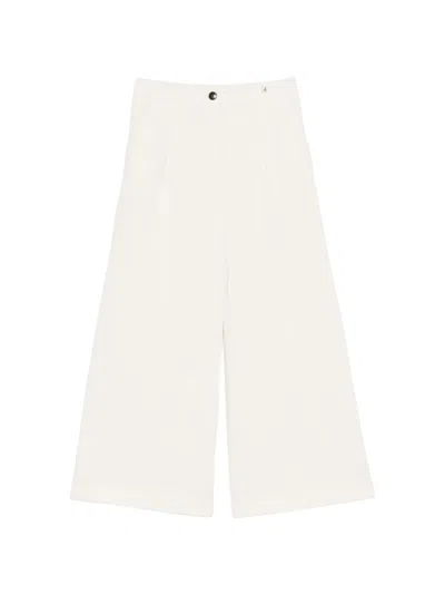My Myths Pleated Trousers In White