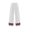My Pair Of Jeans Blue / White / Red Caracas Wide-legs In Blue/white/red