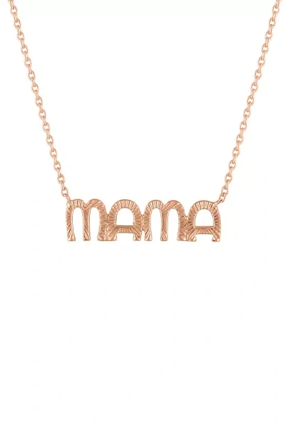 My Story The Nova Mama Necklace In Pink