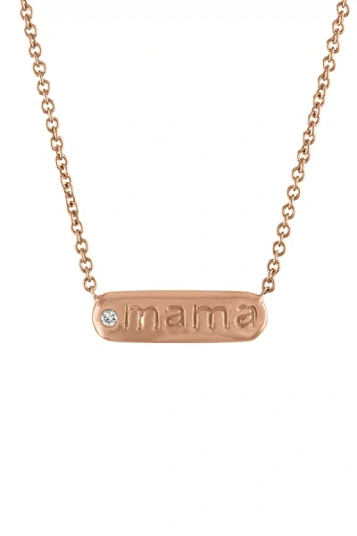 My Story The Petunia Mama Necklace In Pink
