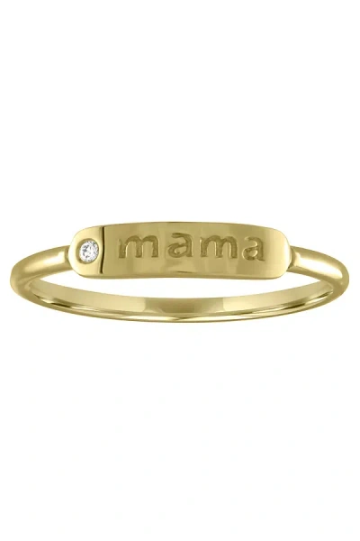 My Story The Twiggy Mama Ring In Gold