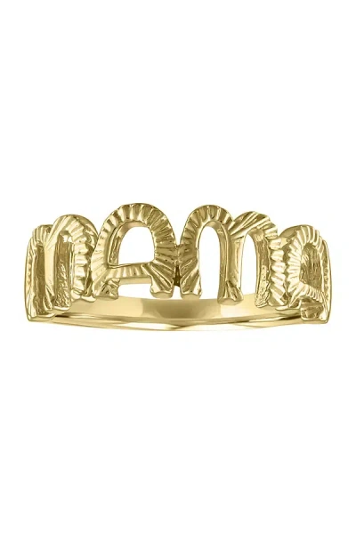 My Story The Veda Mama Ring In Gold