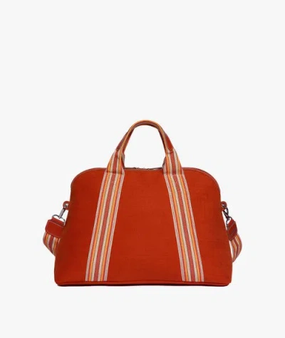 My Style Bags Macari London Duffel Bag In Orange