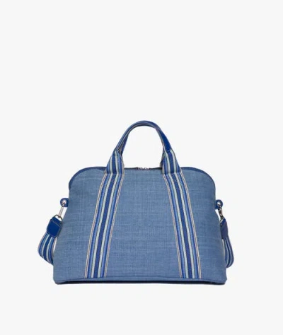 My Style Bags Macari London Duffel Bag In Powder Blue