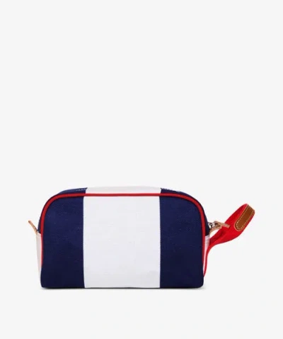 My Style Bags Standford Beauty Case In White/blue