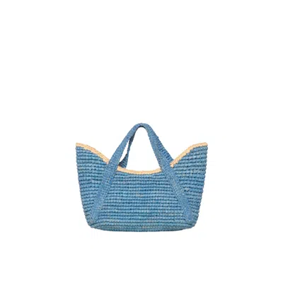 My Style Bags Women's Blue Borsa A Mano Mery In Blu